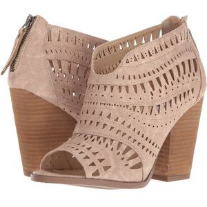 Not Rated Women’s Booties. Cream color size 7.5. Worn once